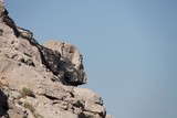 roche formant une tete péninsule de Musandam Oman