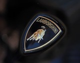 Lamborghini noire dubai mall emirates uae 