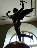 Musée du louvre Paris France Sculpture Génie de la liberté Colonne de Juillet place de la Bastille