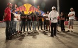 Abdo Feghali the legend of Drift Race Briefing Red Bull Car Park Middle East