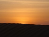 Soleil sur les dunes - Désert de Liwa - Emirats Arabes Unis