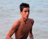 Jeune participant 22e édition de la traversée Anse-Vata/Ilot Canard Nouméa Nouvelle-Calédonie