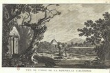 Gravure Ancienne vue isle de la Nouvelle-Calédonie James Cook voyage