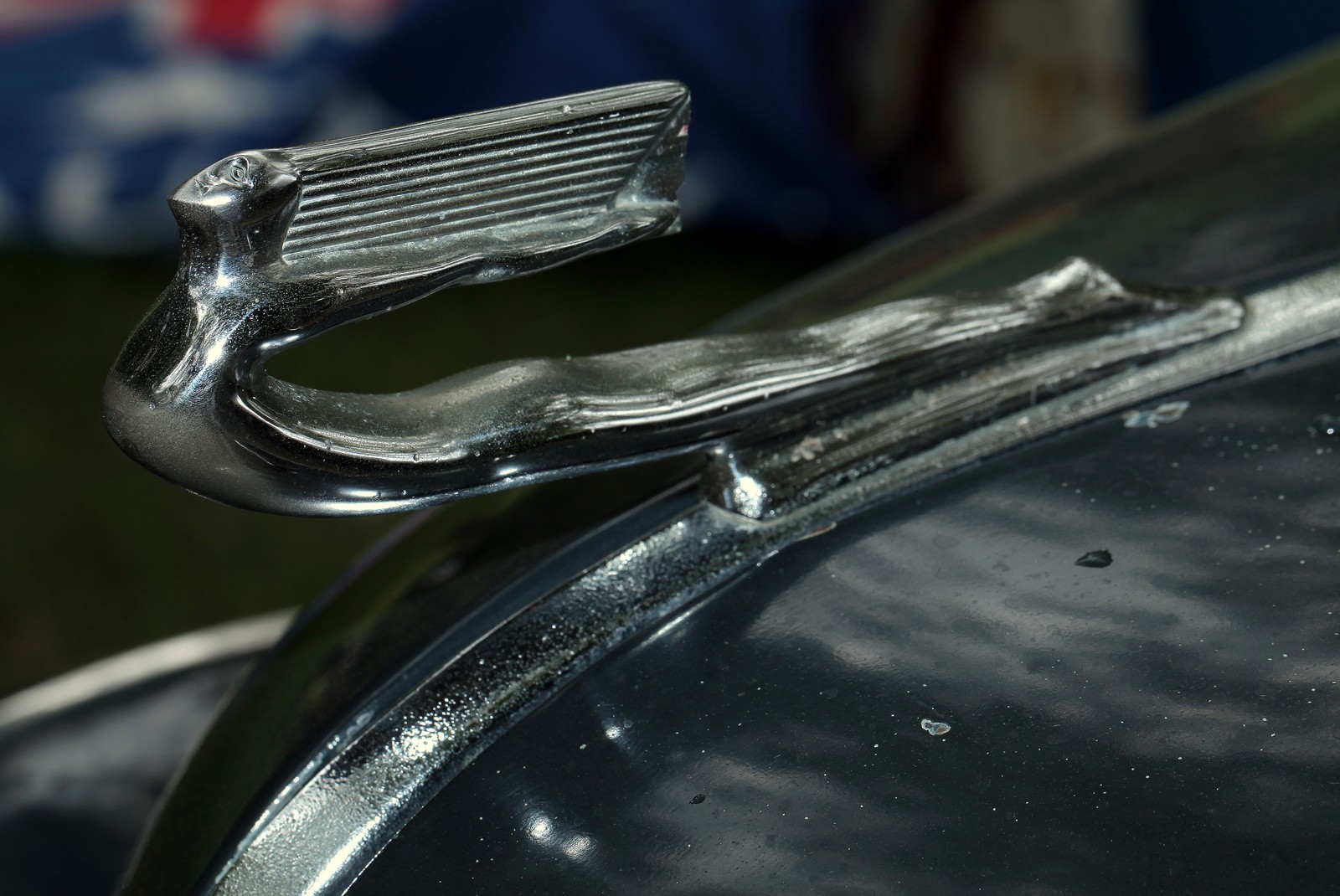 NASH AMBASSADOR 1938 HOOD ORNAMENT LADY
