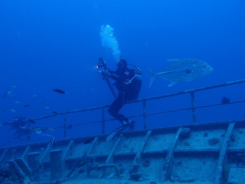 Photogrape Sous Marin Epave Du Caledonie Toho 5