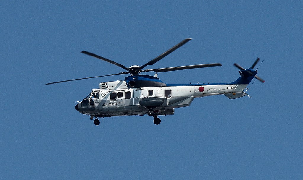 Japanese ground self defence force JG-1021 STH VIP type C/N 2645 helicopter