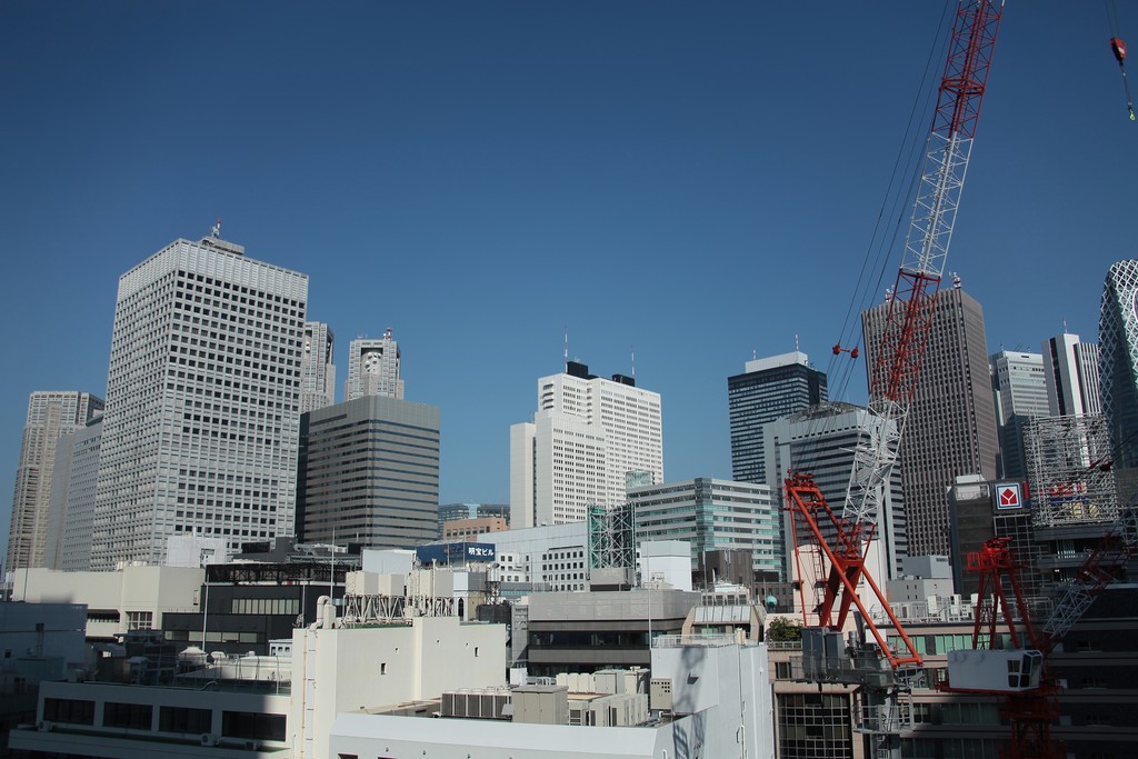 Shinjuku 新宿区 major commercial and administrative centre Tokyo Japan