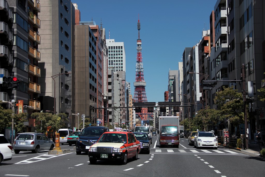 Tour Eiffel Tokyo 東京タワー Arrondissement Minato Parc Shiba Japon