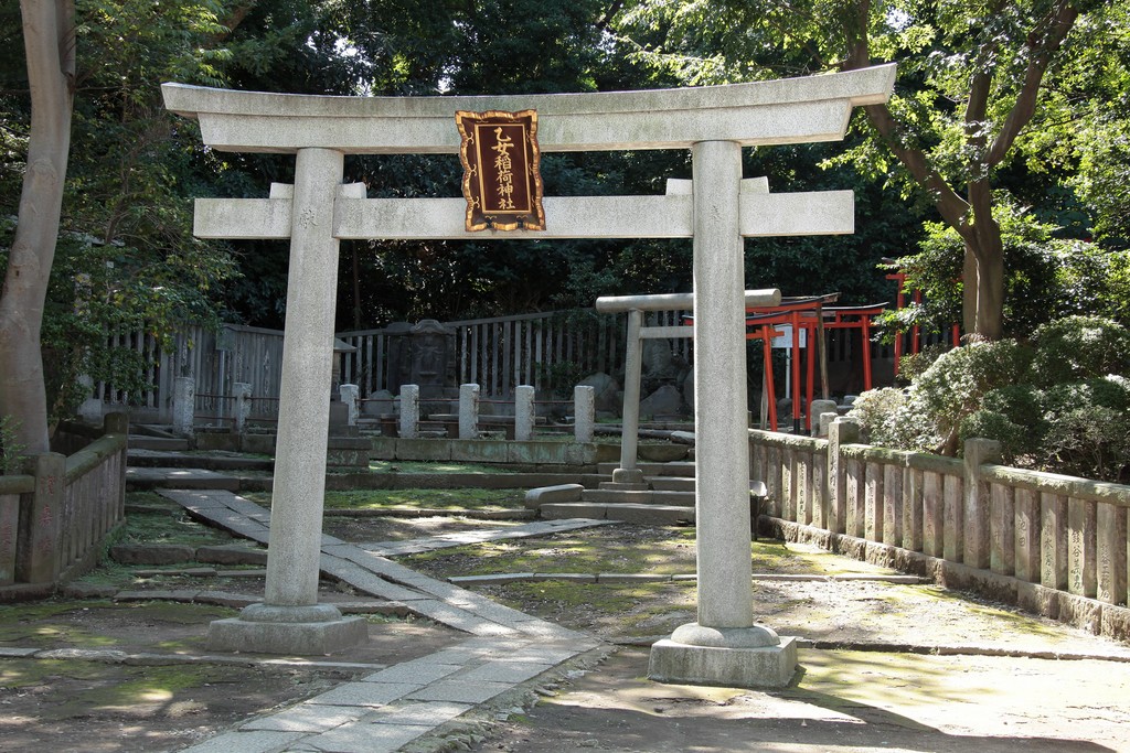 Portail Traditionnel Japonais Torii Tokyo Japon 神明鳥居