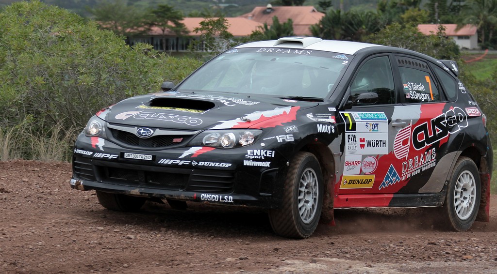 Subaru Impreza TAKALE Sanjay GREGORY Sean New Caledonia APRC 2014
