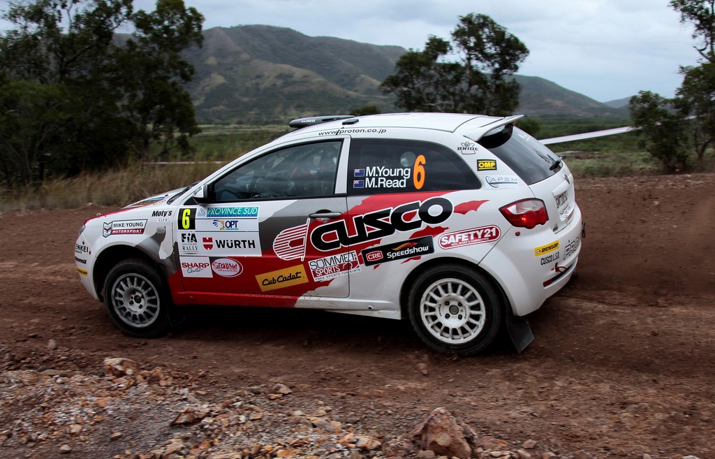 Rally Nouvelle-Calédonie 2014 Voiture Proton Satria Neo