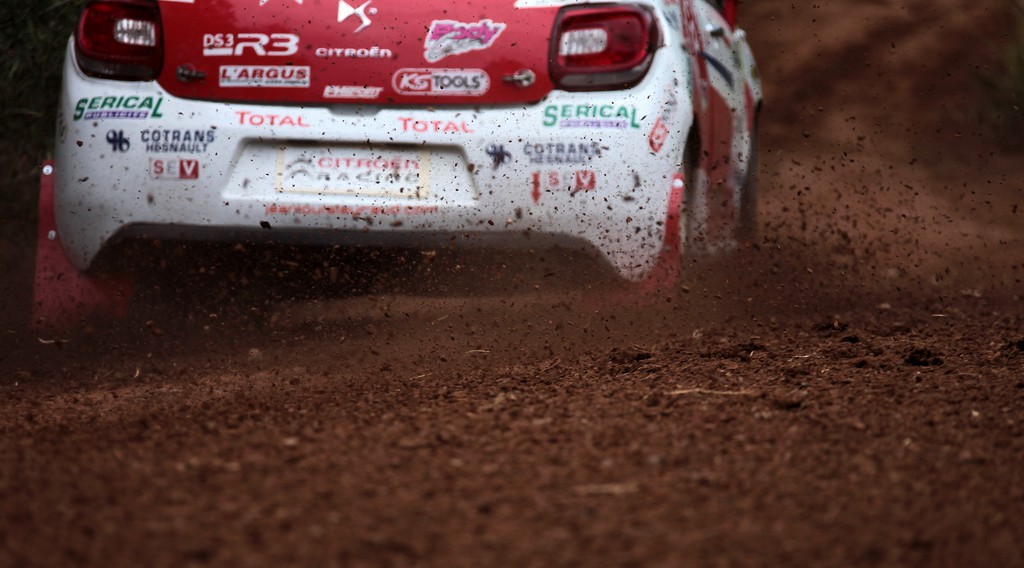 Citroën Racing economical client-competition cars Citroën DS3 R3 New Caledonia rally 2014