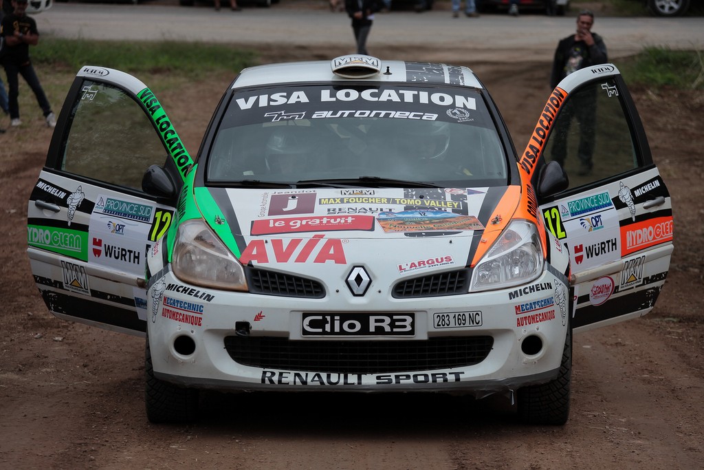 Voiture Renault clio R3 283169NC rallye 2014 APRC Nouvelle-Calédonie