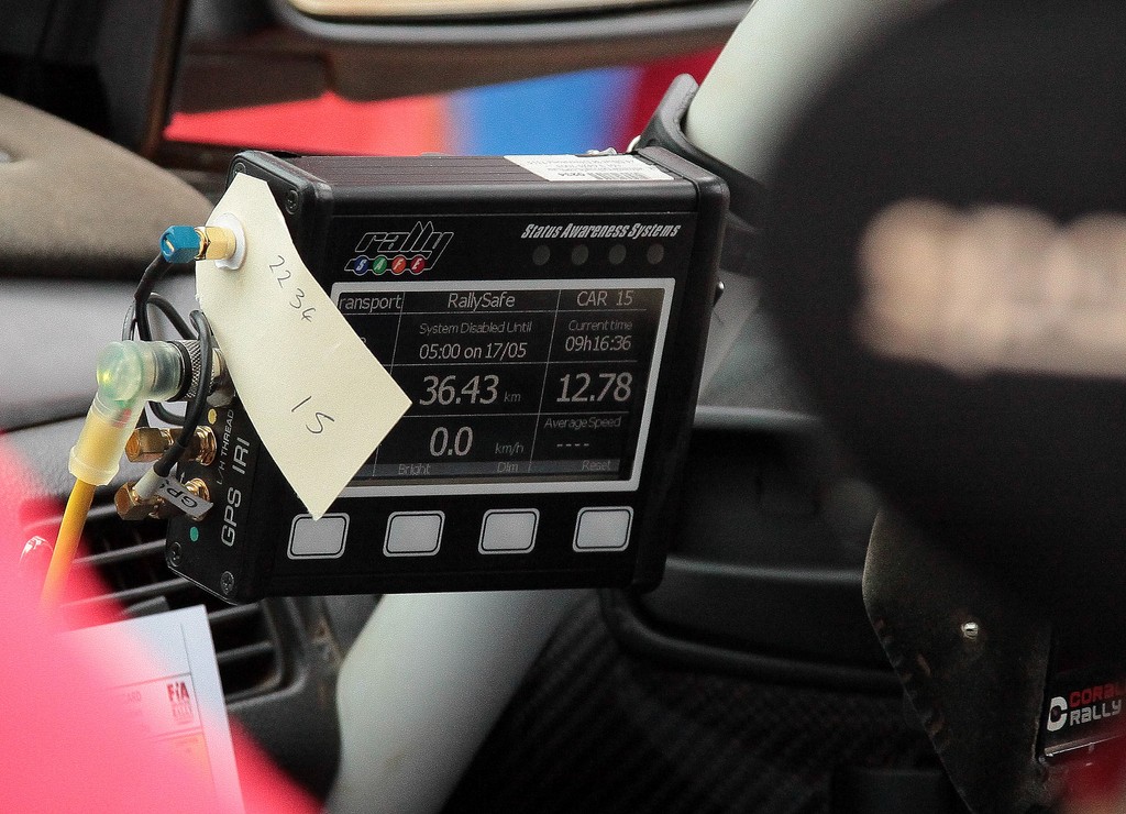 Rally safe GPS IRI Voiture de compétition rallye automobile Nouvelle-Calédonie APRC