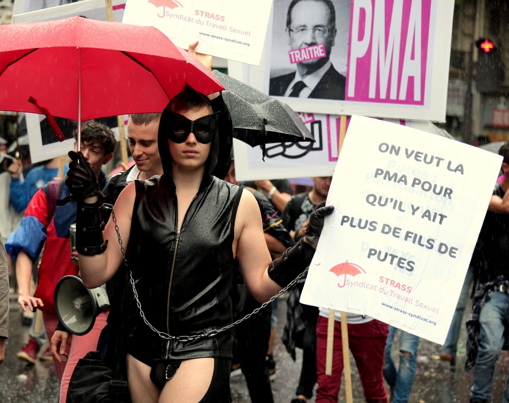 STRASS Syndicat du Travail Sexuel PMA affiche