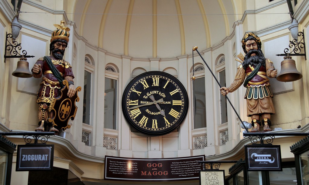 GOG AND MAGOG AT ROYAL ARCADE