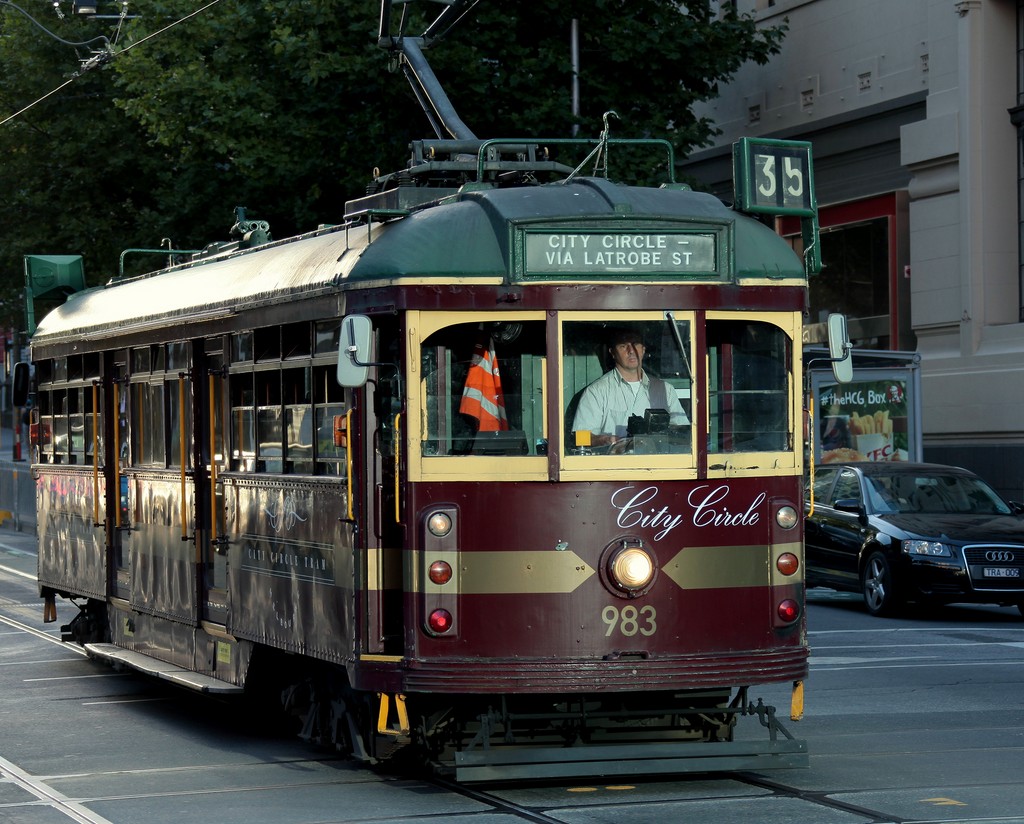 City Circle Tram Melbourne Victoria Australia