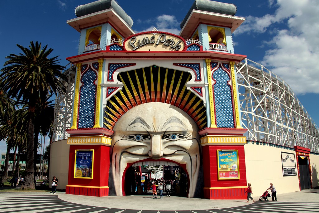 Luna park Melbourne Australia