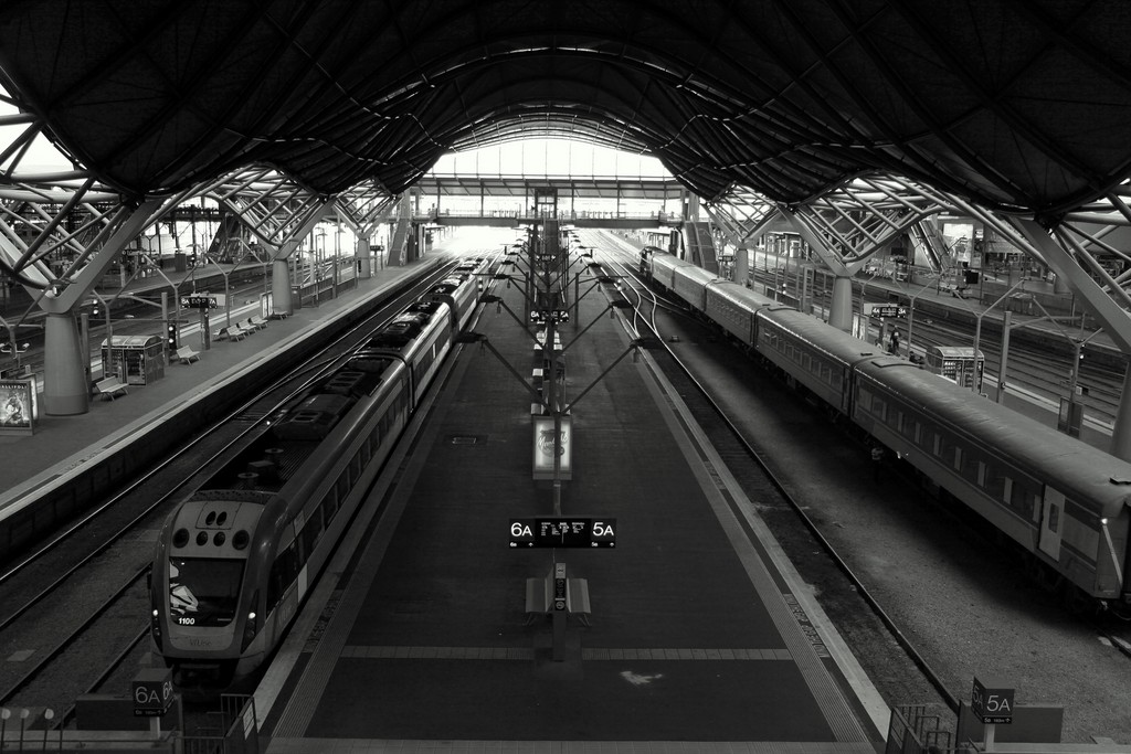 Southern Cross train station Docklands Melbourne Victoria Australia
