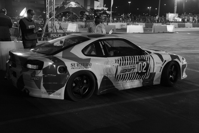 Compétition drift Red Bull Abu Dhabi Ahmed Omar subzero motorsport