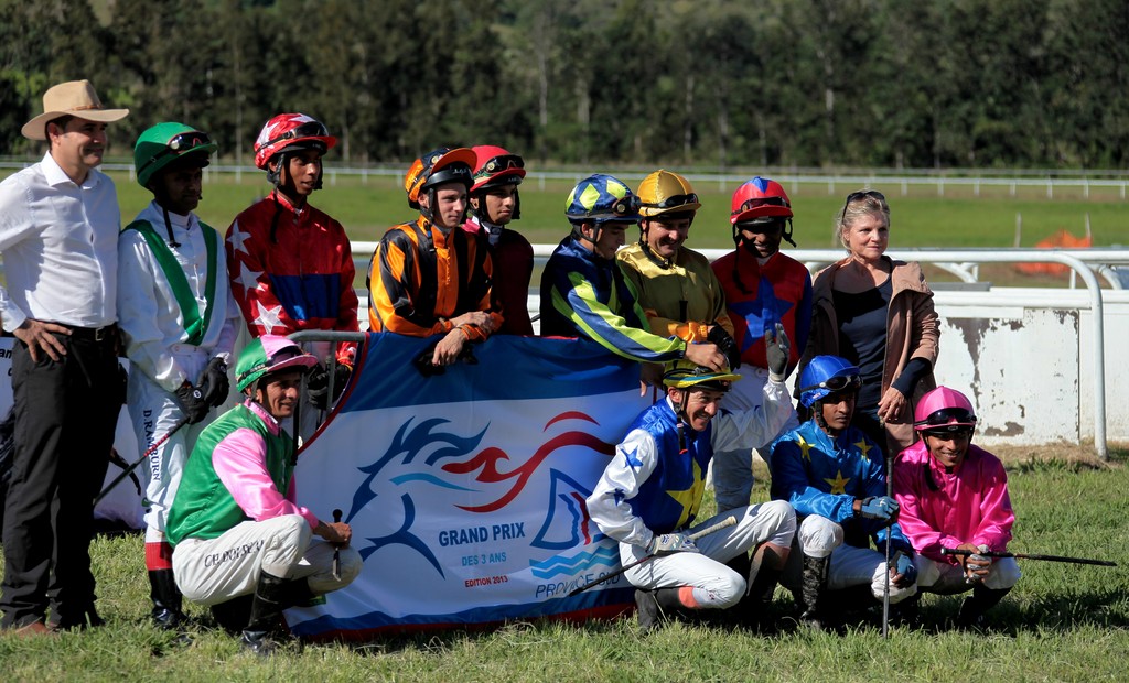 La Foa Hippodrome Jockey grand prix des 3 ans edition 2013 Nouvelle-Calédonie
