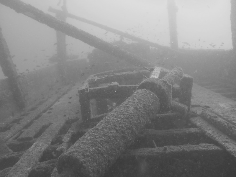 Epave en bois boutre dhow Péninsule de Musandam Sultanat d'Oman