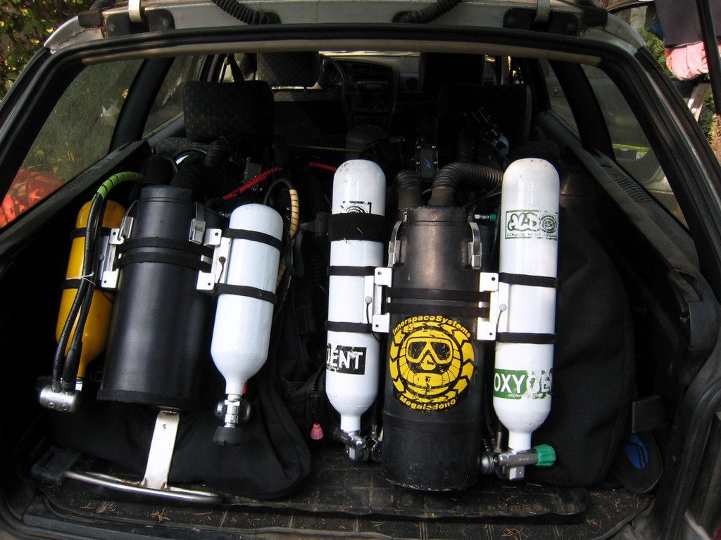 Rebreather Diving tek Megalodon ISC MEGCCR