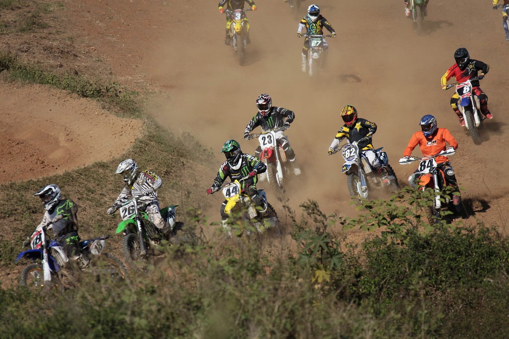 Pilot de motocross Nouvelle-Calédonie photo sport mécanique