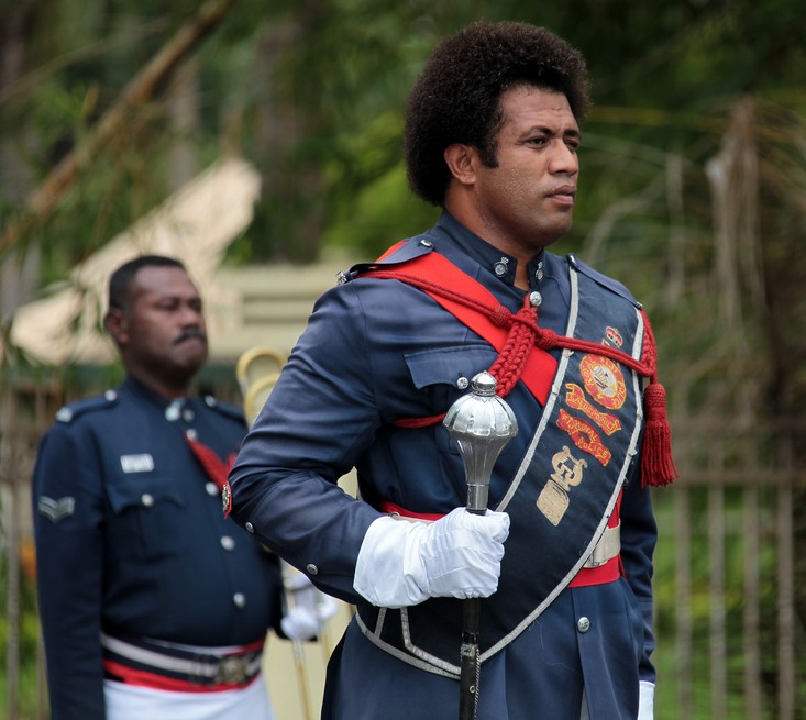 Portraits des habitants des Fidji Fijian portraits