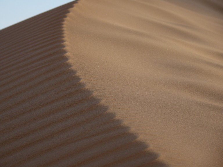 Désert d'Abu Dhabi Emirats Arabes Unis