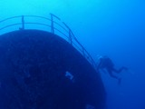 Epave Toho V Nouvelle-Calédonie plongée bouteille photographe sous-marin