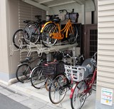 parking pour velo deux hauteurs