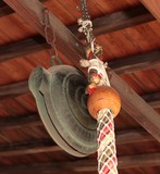 Cloche temple shinto suzu 鈴 dieux prière Japon Tokyo Japonais