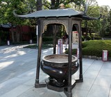 Shinto shrine temple Sensoji Koro smoke encense Tokyo Japan