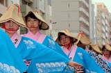 Bon Odori Japanese Buddhist dancing Nezu quarter Tokyo Japan お盆