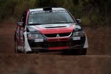 Mitsubishi evo IX Nouvelle-Calédonie rallye APRC 2014