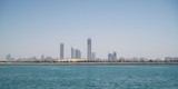 Lulu Island devant Abu Dhabi