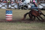 Barrel Racing Foire de Koumac 2012 Nouvelle-Calédonie