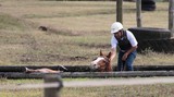 Parcours du Stockmen Accident Cheval dans la riviere foire de Koumac Nouvelle-Calédonie