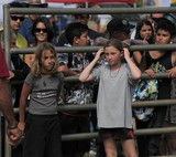 poulettes dans l'arène foire agricole de bourail 2012 nouvelle calédonie