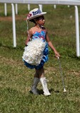 Petite majorette de la foire agricole de Bourail 2012 Nouvelle-Calédonie